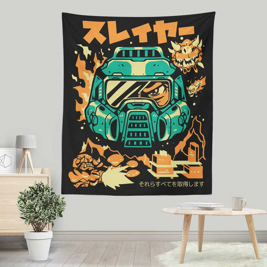 Death Has a Name - Wall Tapestry