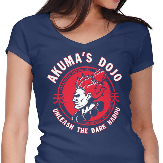 Demon Dojo - Women's V-Neck