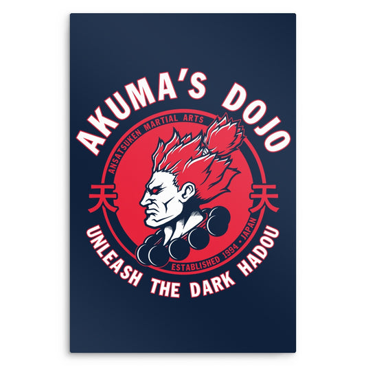 Demon Dojo - Metal Print