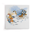 Deranged Killer Snow Walkers - Canvas Print