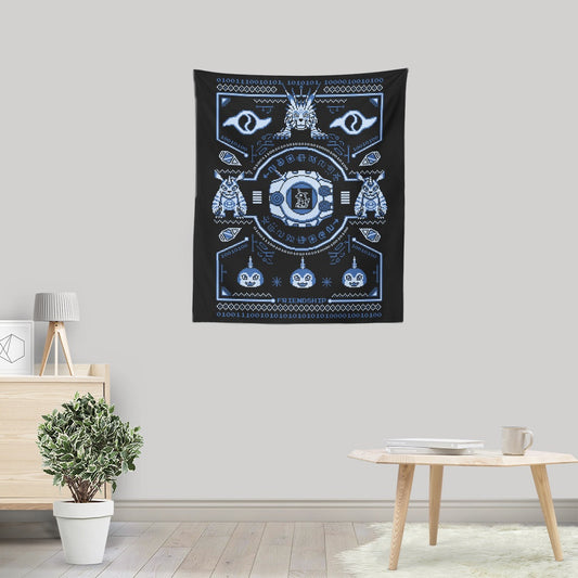 Digital Friendship Sweater - Wall Tapestry