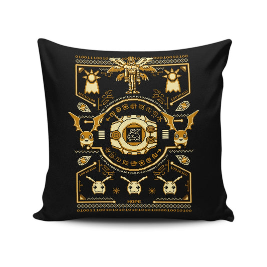 Digital Hope Sweater - Throw Pillow