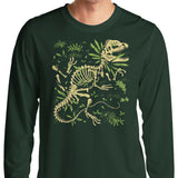 Dilophosaurus Fossils - Long Sleeve T-Shirt