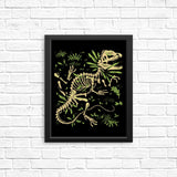 Dilophosaurus Fossils - Posters & Prints