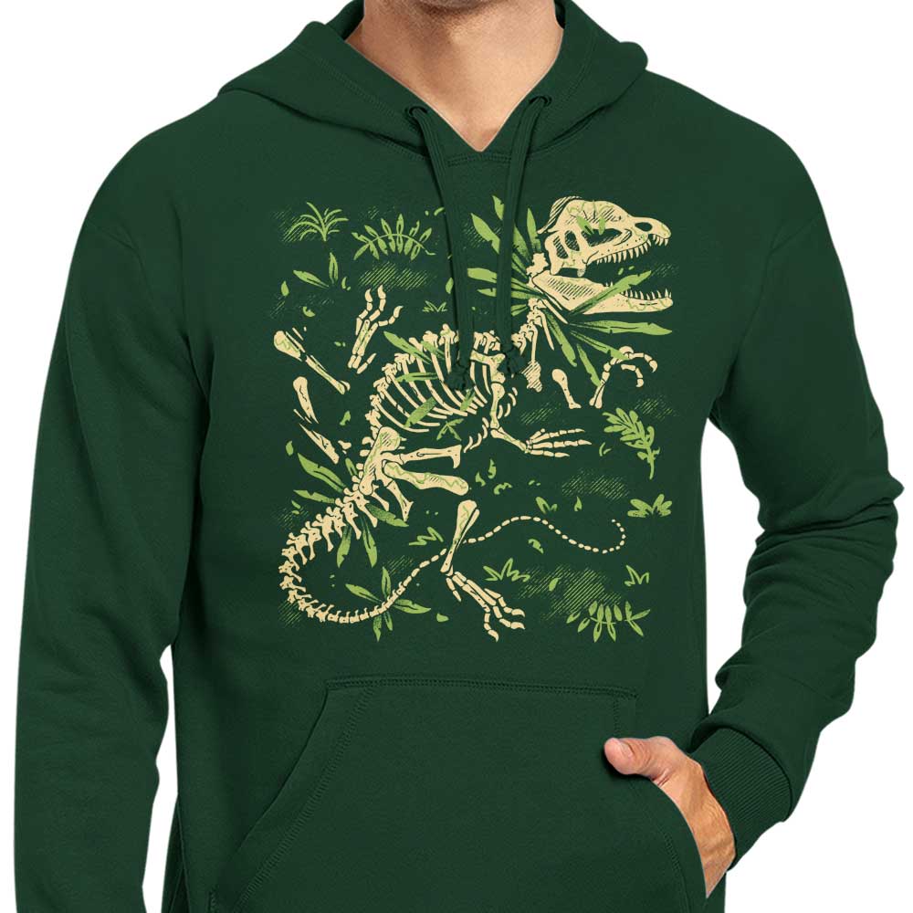 Dilophosaurus Fossils - Hoodie