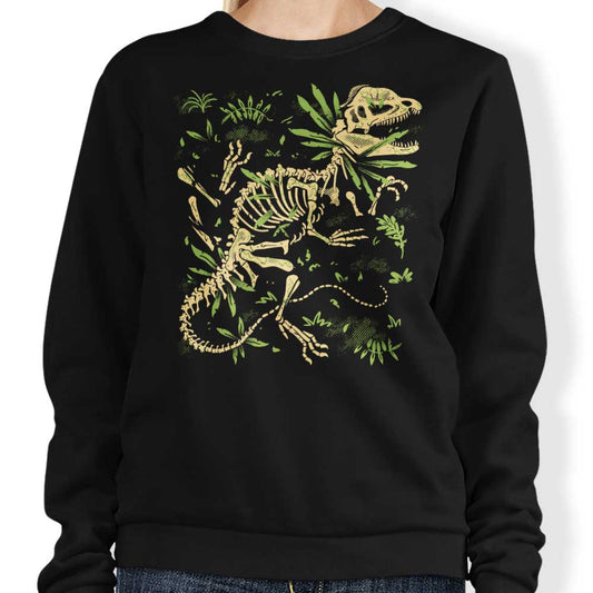 Dilophosaurus Fossils - Sweatshirt