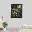 Dilophosaurus Fossils - Wall Tapestry