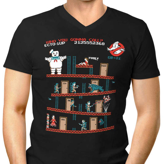 Donkeypuft - Men's V-Neck