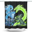 Dragon Bros - Shower Curtain