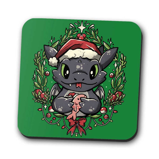 Dragon Christmas - Coasters