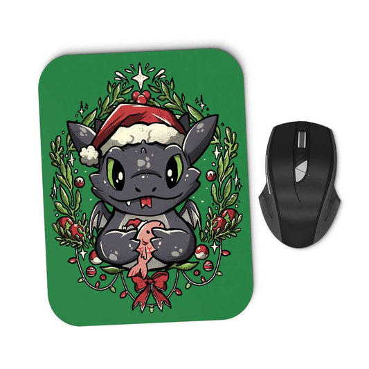 Dragon Christmas - Mousepad