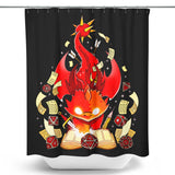 Dragon Dice Set - Shower Curtain