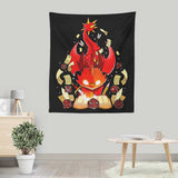 Dragon Dice Set - Wall Tapestry