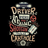 Driver Picks the Music - Metal Print