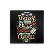 Driver Picks the Music - Metal Print