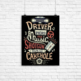 Driver Picks the Music - Poster