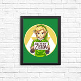 Dude, I'm Not Zelda - Posters & Prints