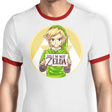 Dude, I'm Not Zelda - Ringer T-Shirt