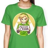 Dude, I'm Not Zelda - Women's Apparel