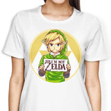 Dude, I'm Not Zelda - Women's Apparel