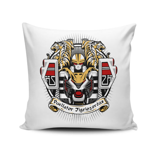 Duellator Tigriozordus - Throw Pillow