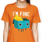 Dumpster is Fine - Women's Apparel