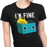 Dumpster is Fine - Women's Apparel