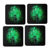 Earth Bender Art - Coasters