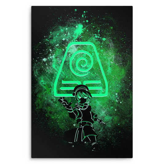 Earth Bender Art - Metal Print