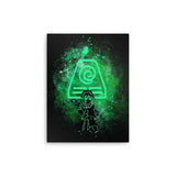 Earth Bender Art - Metal Print