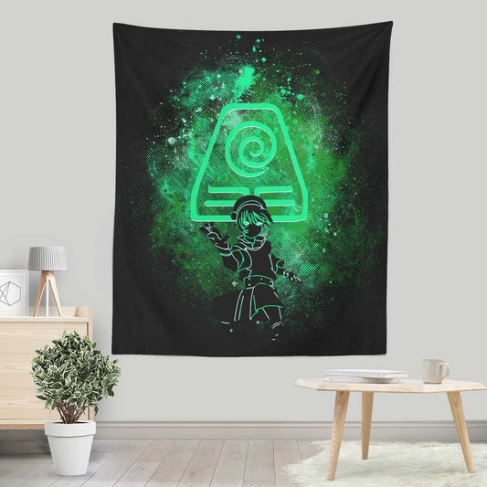 Earth Bender Art - Wall Tapestry