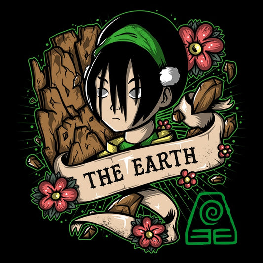 Earth Tattoo - Fleece Blanket