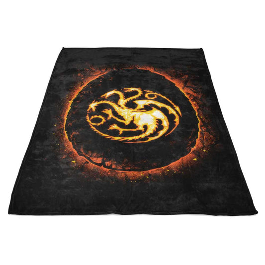 Egg of the Dragon - Fleece Blanket