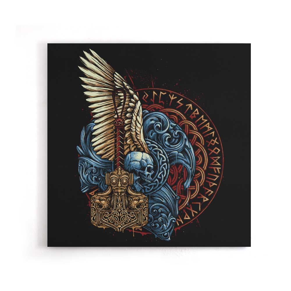 Emblem of Thunder - Canvas Print