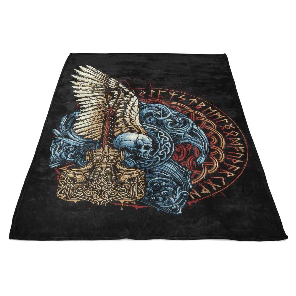 Emblem of Thunder - Fleece Blanket