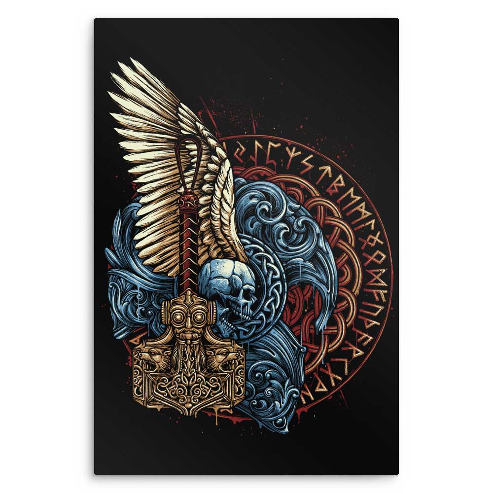 Emblem of Thunder - Metal Print