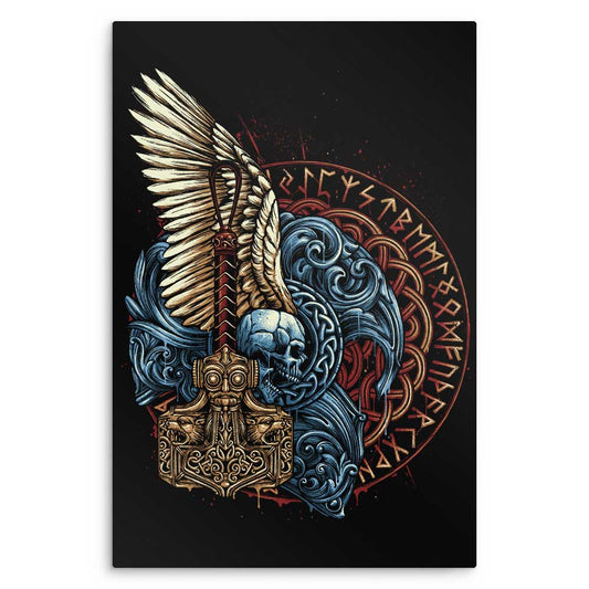 Emblem of Thunder - Metal Print