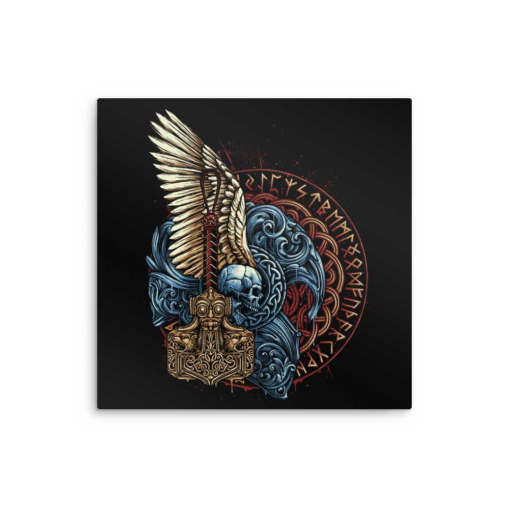 Emblem of Thunder - Metal Print