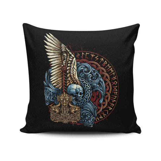 Emblem of Thunder - Throw Pillow