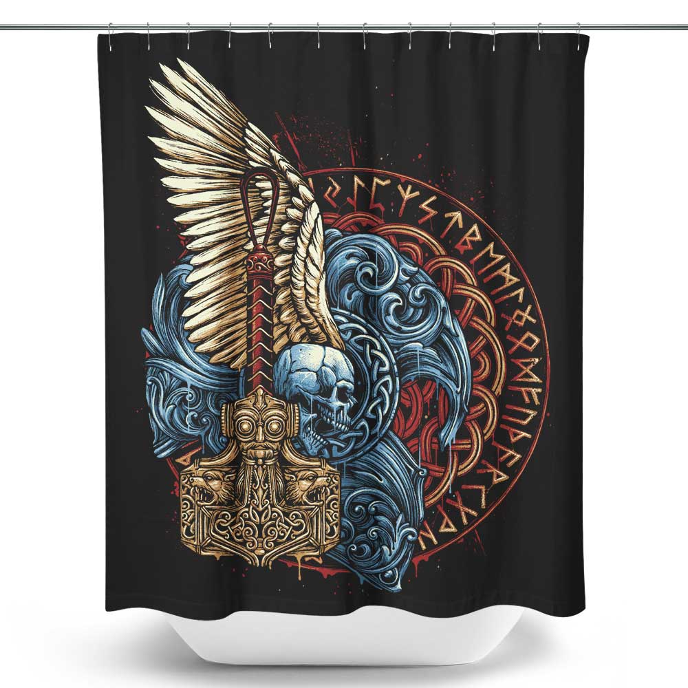 Emblem of Thunder - Shower Curtain