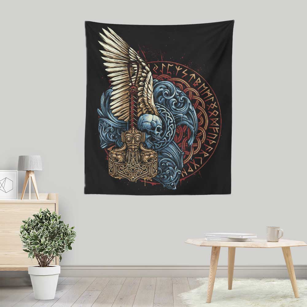 Emblem of Thunder - Wall Tapestry