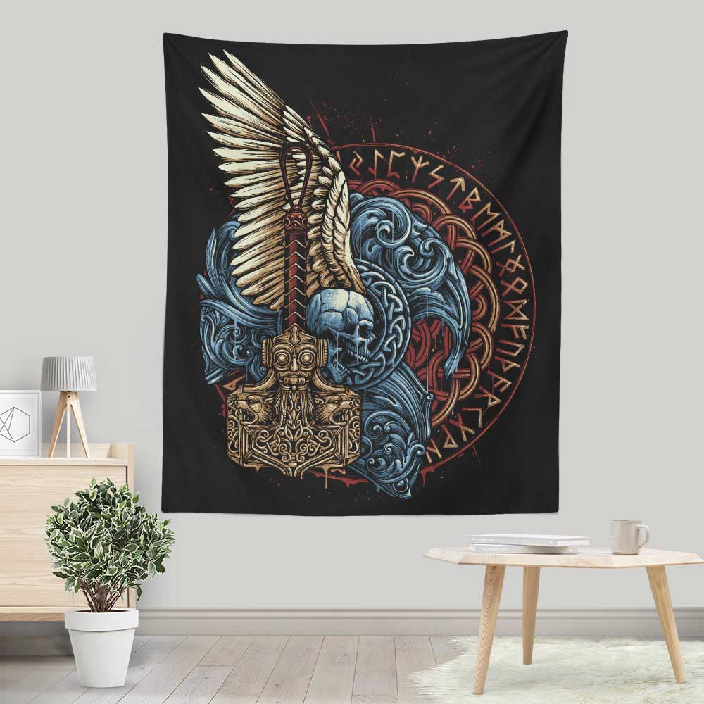 Emblem of Thunder - Wall Tapestry