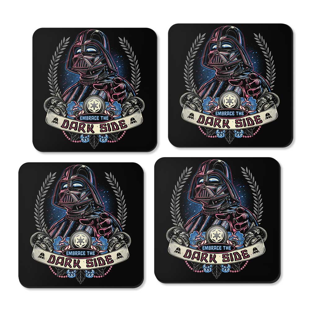 Embrace the Dark Side - Coasters