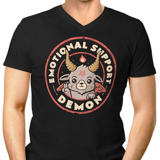 Emotional Support Demon - Men's V-Neck