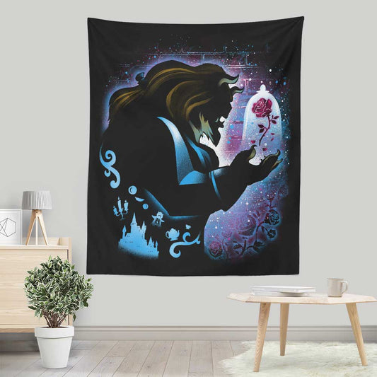 Enchanted Rose - Wall Tapestry