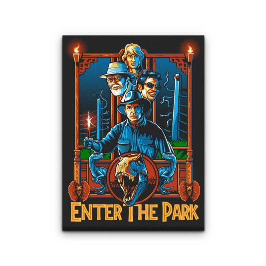 Enter the Park - Canvas Print