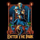 Enter the Park - Shower Curtain