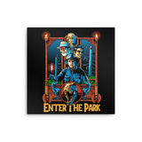 Enter the Park - Metal Print