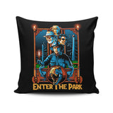 Enter the Park - Throw Pillow