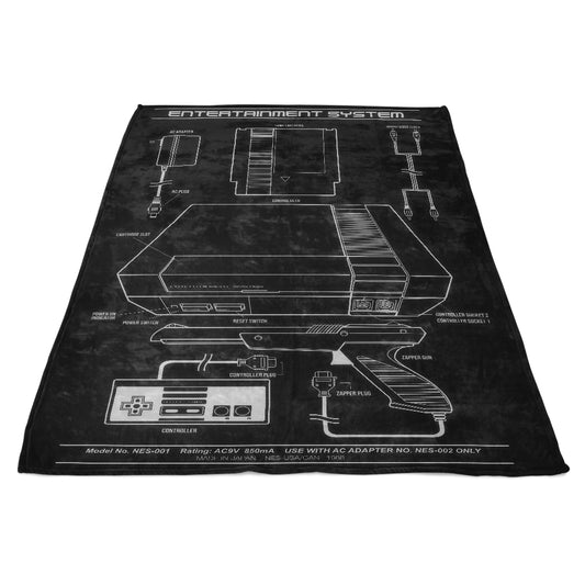 Entertainment System - Fleece Blanket